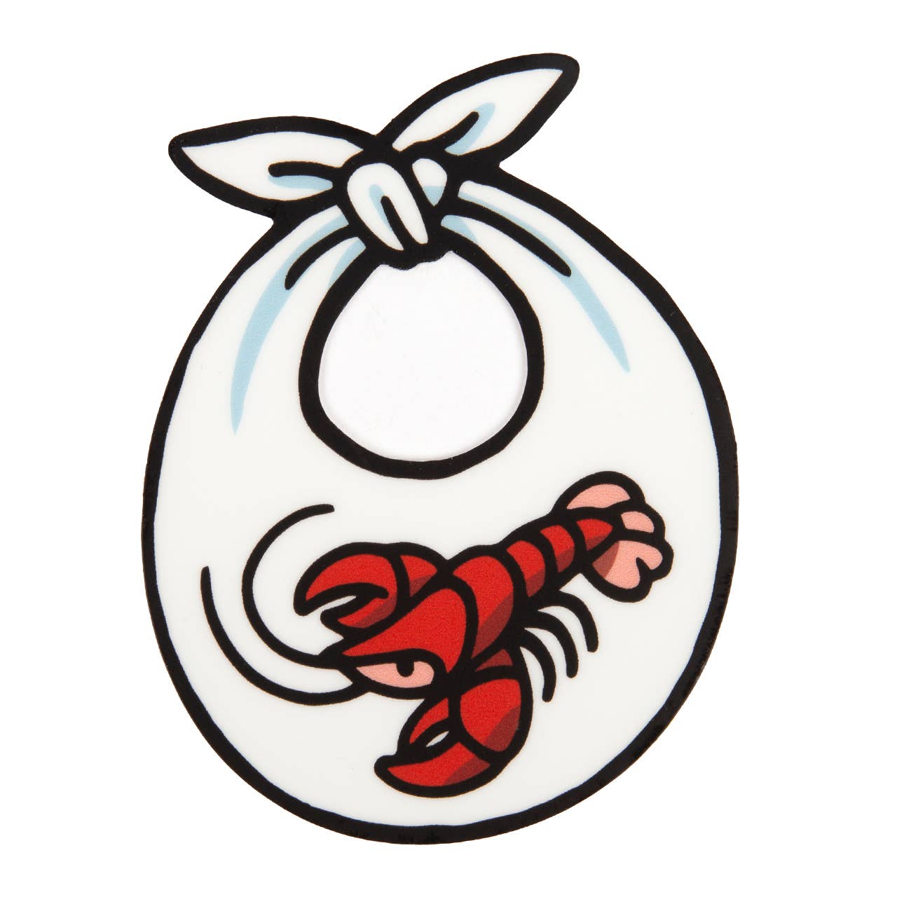 Lobster Bib Sticker