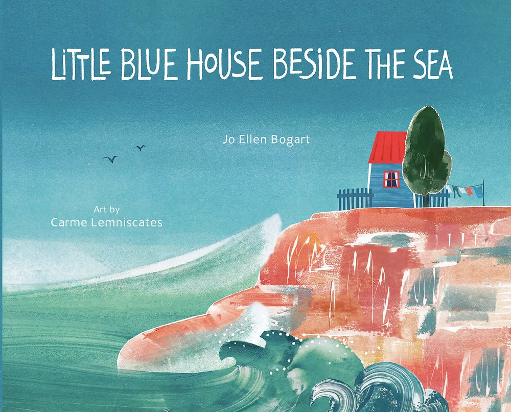 Little Blue House by the Sea-Board book
