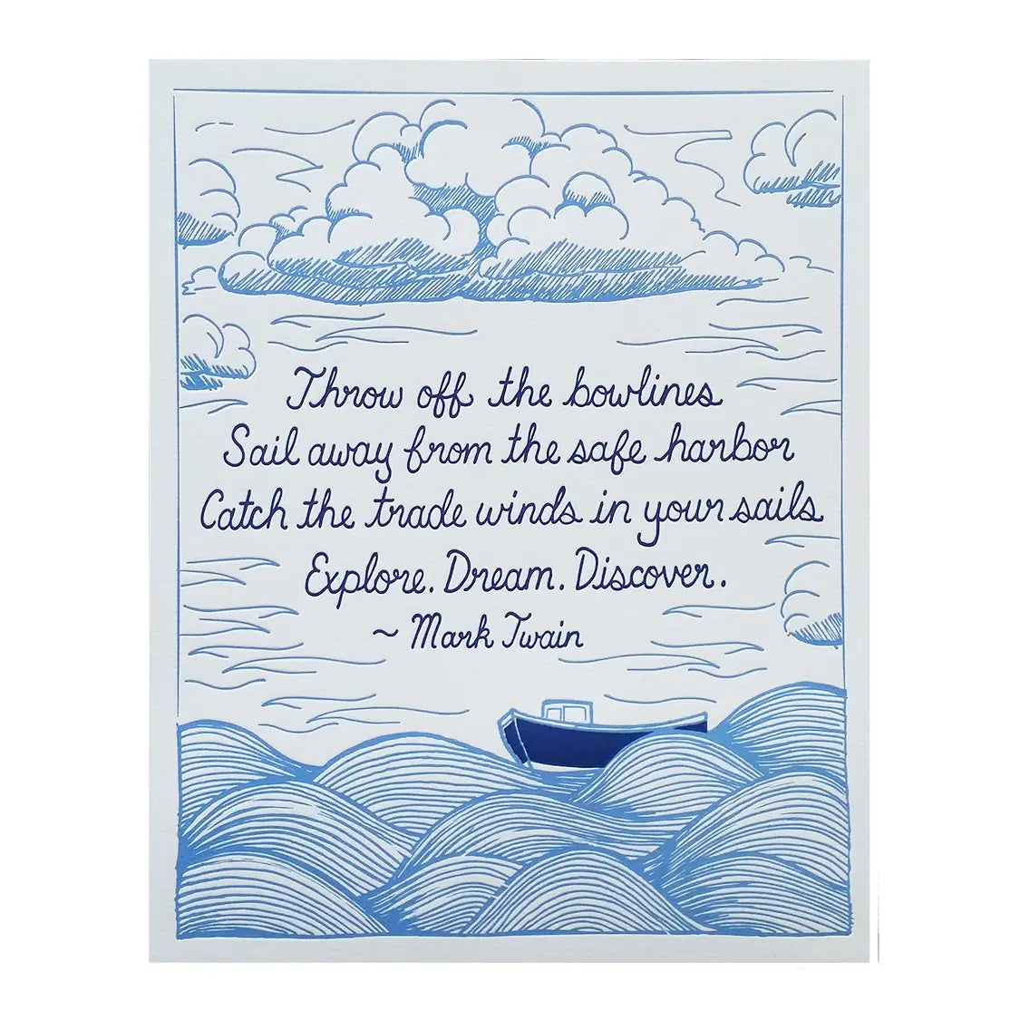 Mark Twain Quote Print