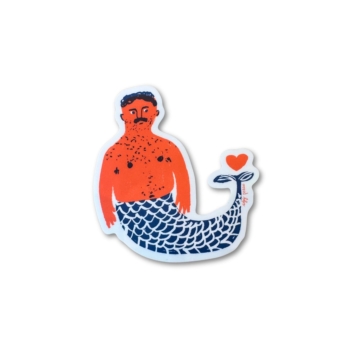 Merman Sticker