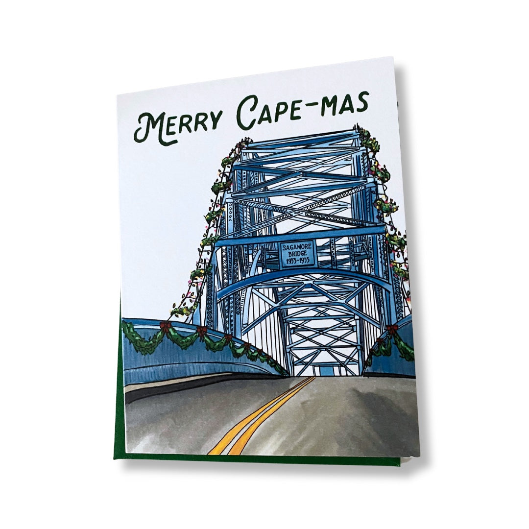 Merry Cape-Mas Cards S/5