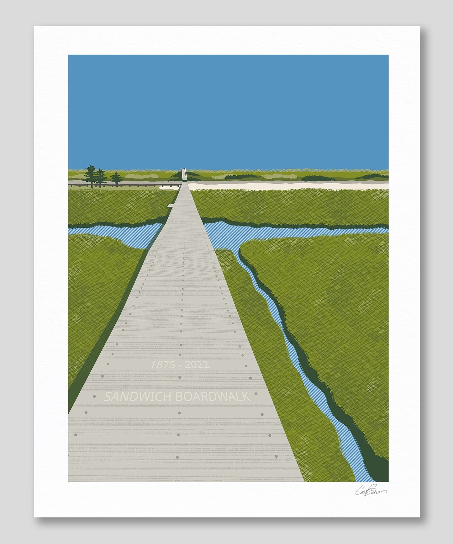 Cathy Shalvey Cape Cod Art Prints