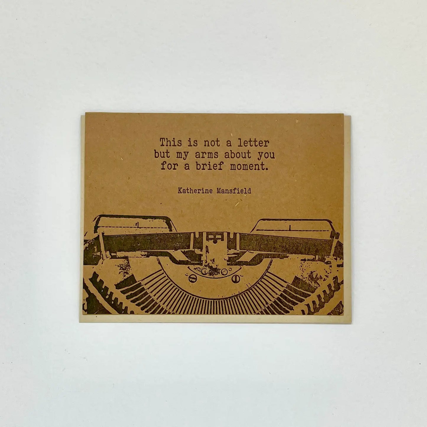 This is not a letter Card