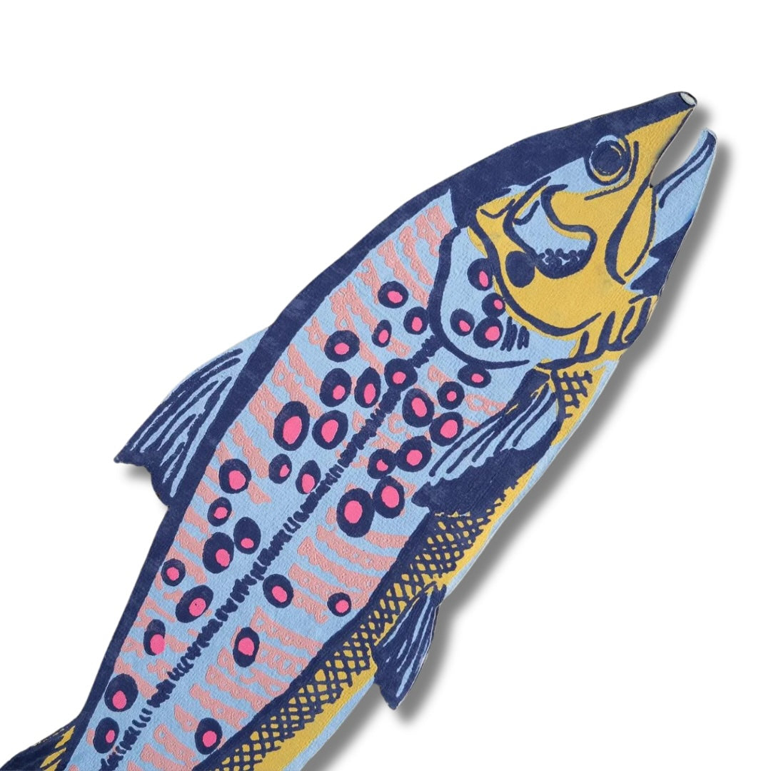 Screen Printed Fish Cards