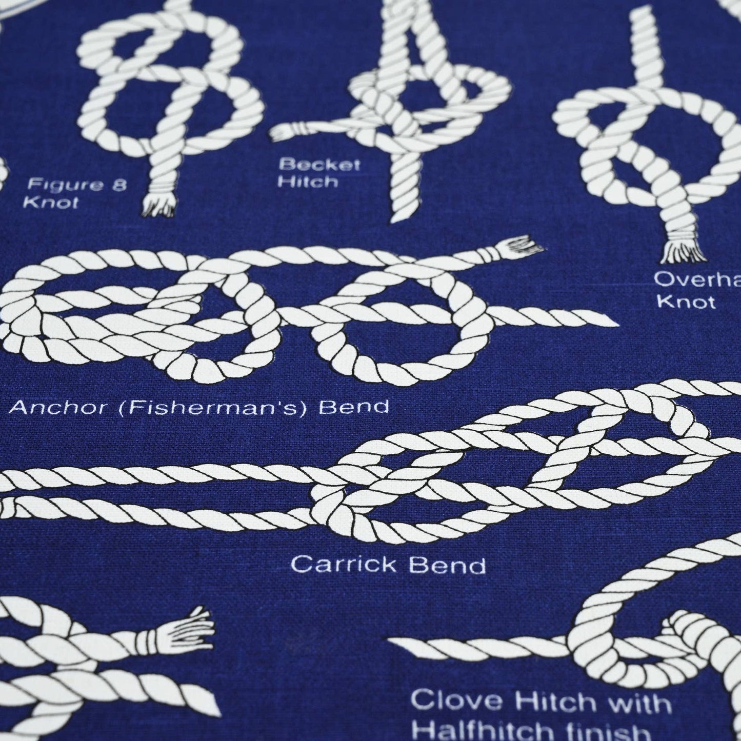 Knots and Bends & Hitches Linen / Cotton Tea Towel