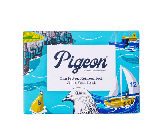 Seaside Folding Letter Pack – Pack of 6 Letters