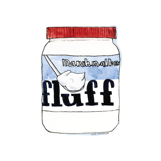 Fluff Vinyl Sticker