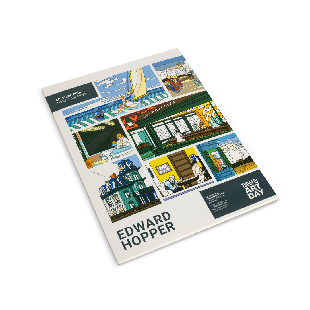 Edward Hopper Coloring Book