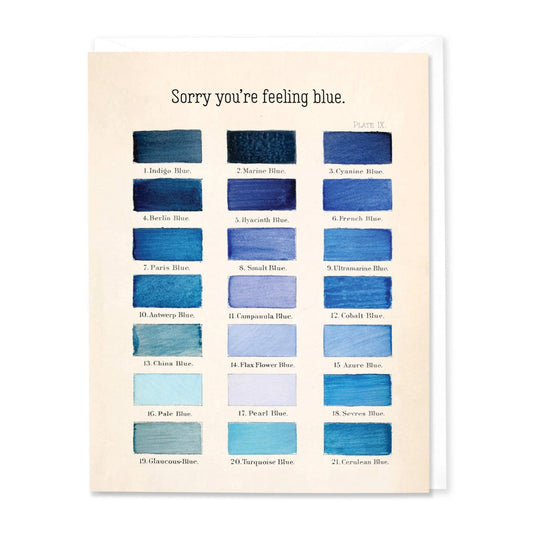Feeling Blue Card