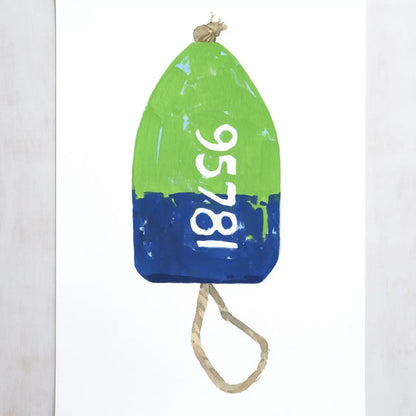 Buoy Watercolor Prints
