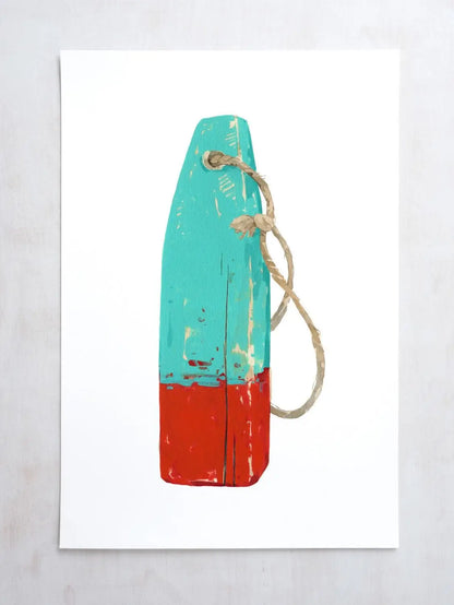 Buoy Watercolor Prints