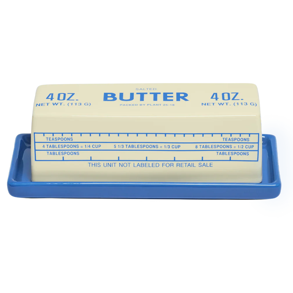 Fishs Eddy Butter Dish