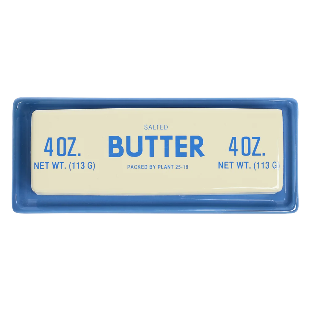 Fishs Eddy Butter Dish