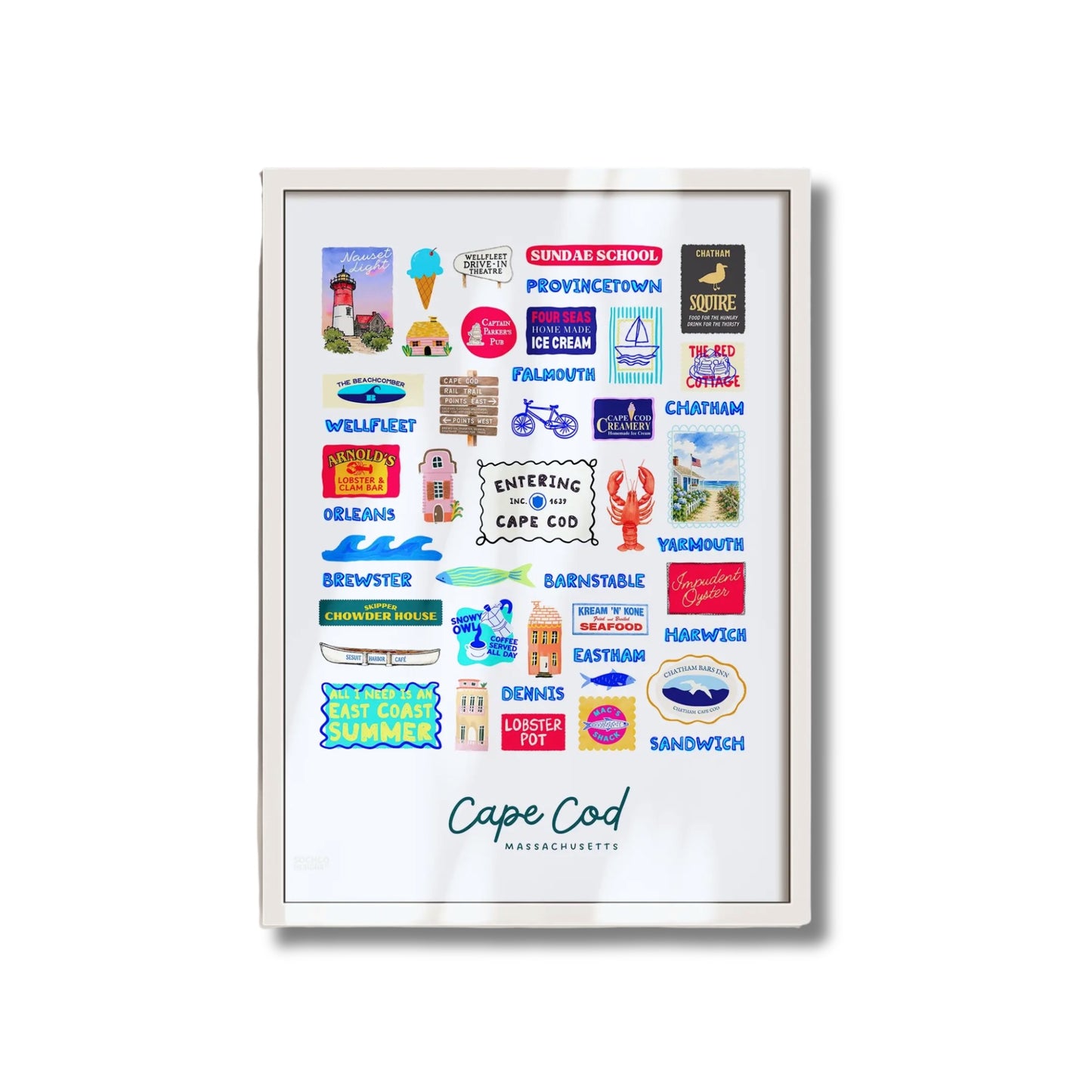 Iconic Cape & Islands Prints