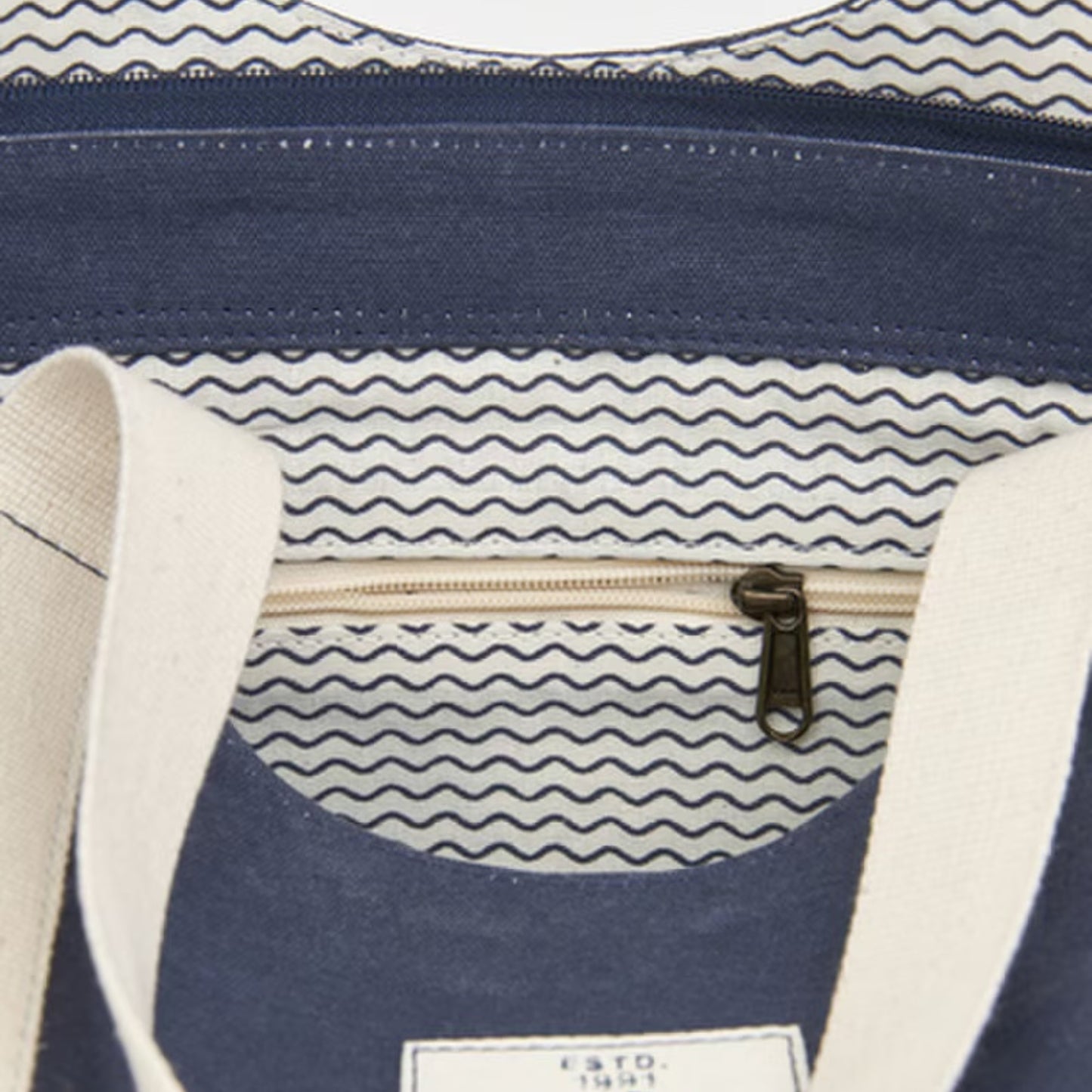 Tides Canvas Tote