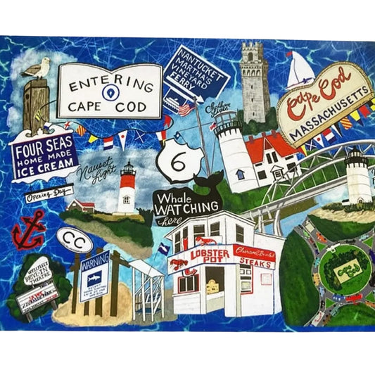 Iconic Cape Sites Postcard