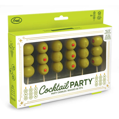 Cocktail Party Olive Candles
