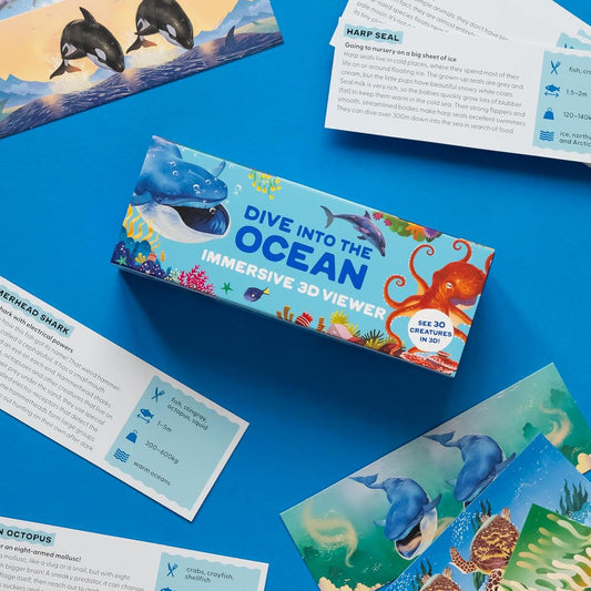 Dive Into The Ocean Immersive 3D Viewer