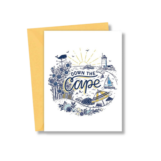 Down the Cape Card