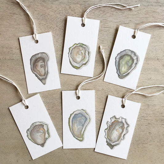 Oyster & Lobster Gift Tags S/6