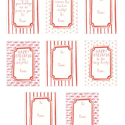 Holiday gift Tags
