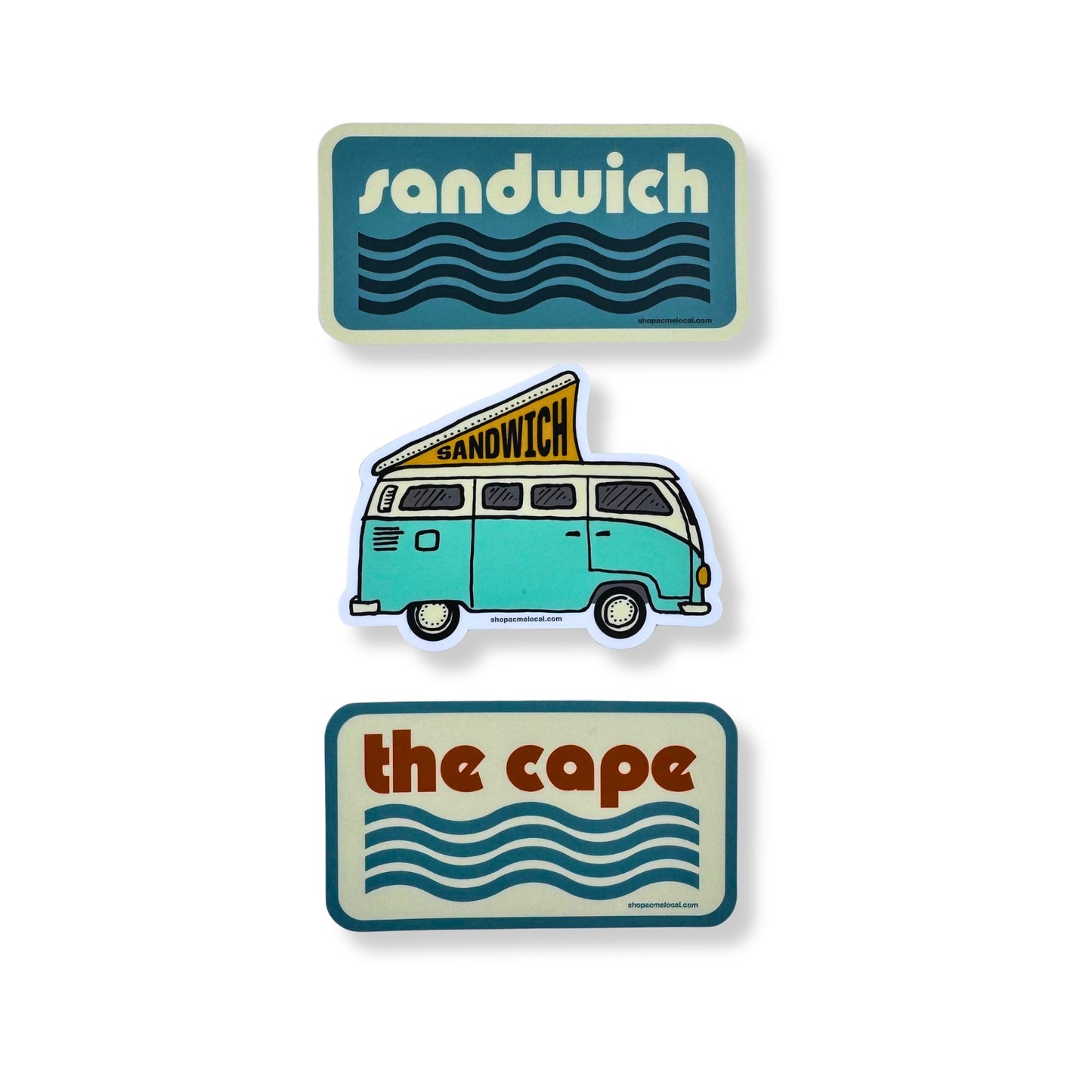 Retro Cape Stickers