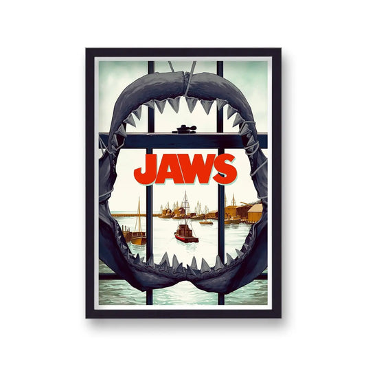 Jaws Interpreted Poster Prints