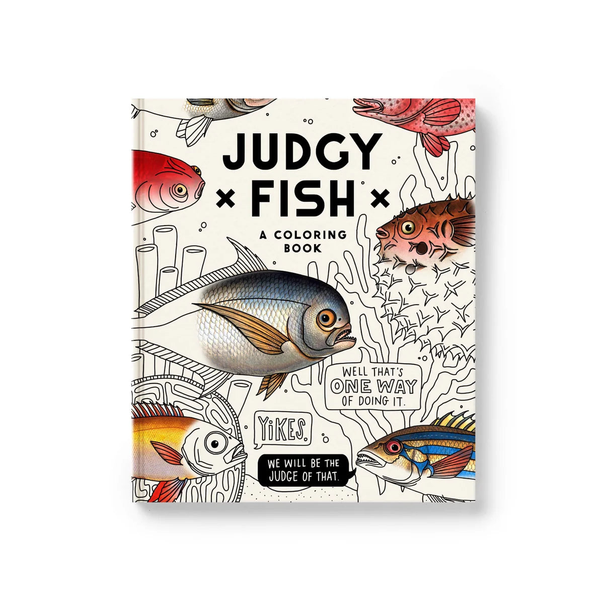 Judgy Fish Coloring Book