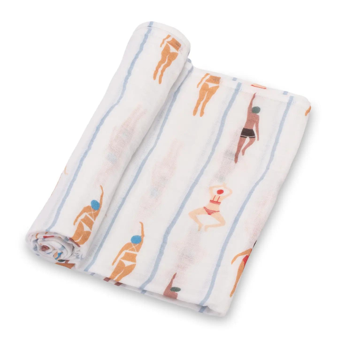 Seashore Swaddling Blankets