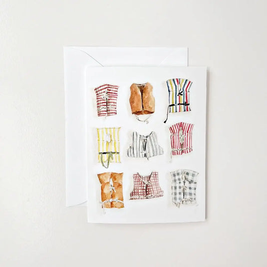 Life Jacket Notecards S/8