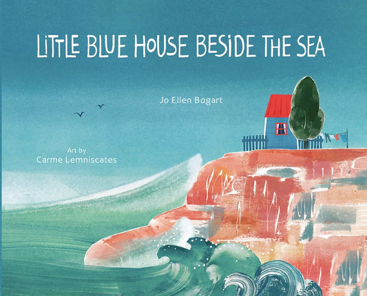 Little Blue House by the Sea-Board book