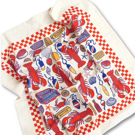 Lobster Shack Tea Towel
