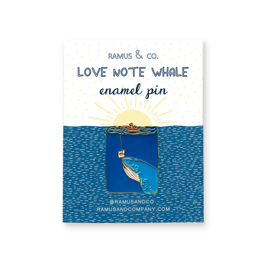 Love Note Enameled Pin