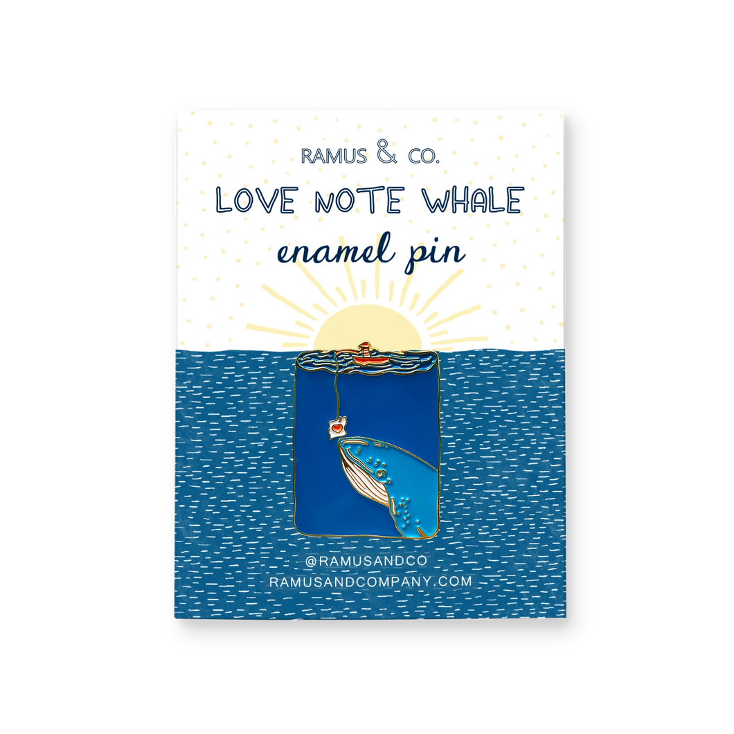 Love Note Enameled Pin