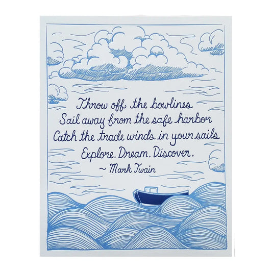Mark Twain Quote Print