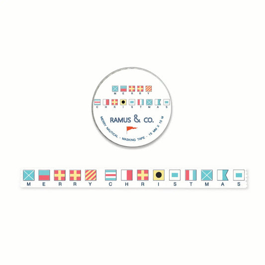Christmas Flags Washi Tape