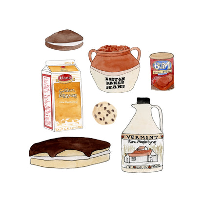 Sarah Wormann New England Food Art