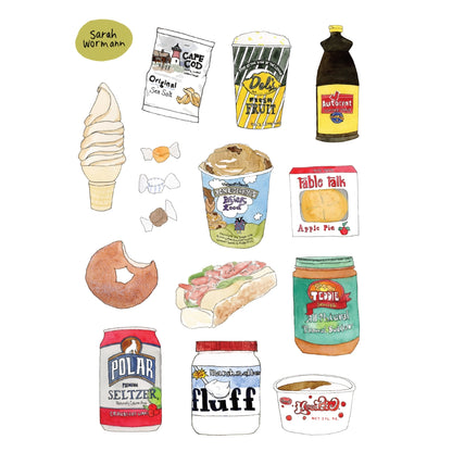 Sarah Wormann New England Food Art