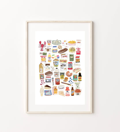 Sarah Wormann New England Food Art