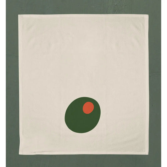 Olive Tea Towel