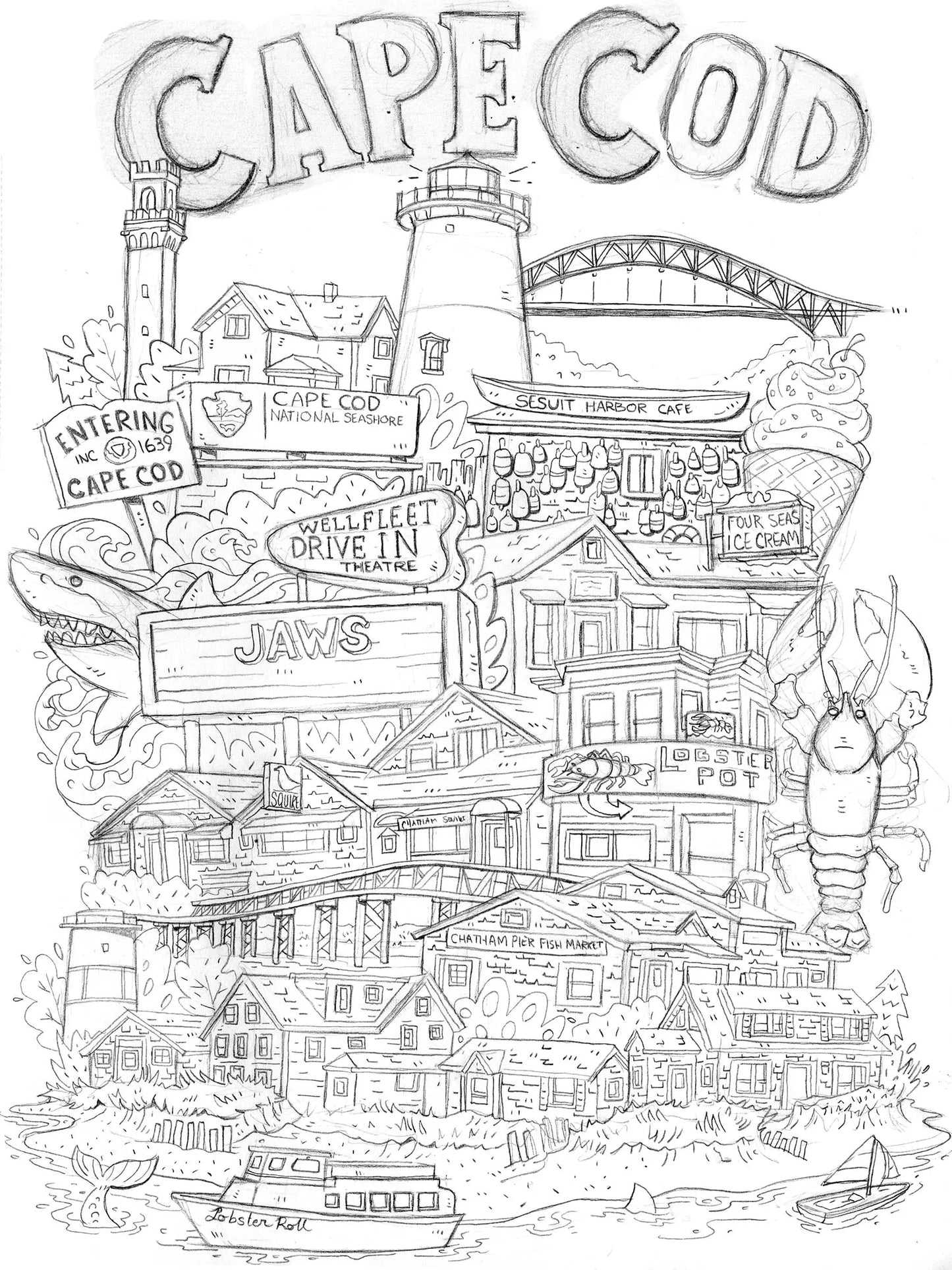 Cape Cod "Neighborhood" Collection