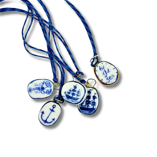 Eloise Rose Porcelain Pendants
