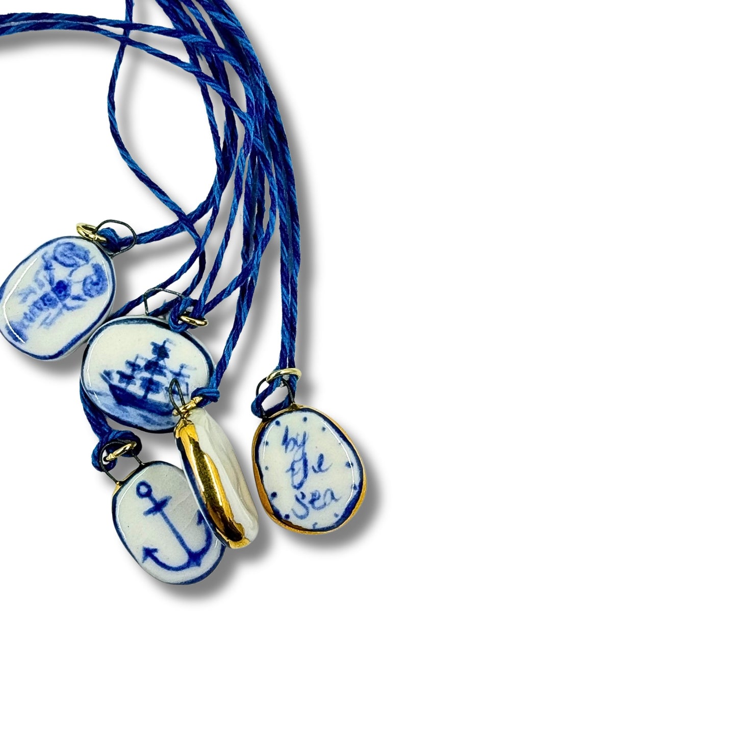 Eloise Rose Porcelain Pendants