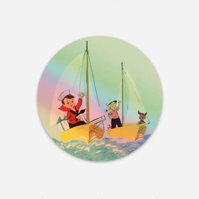 Holographic Sailing Sticker