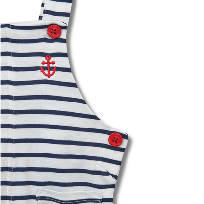 Sailor Striped Romper