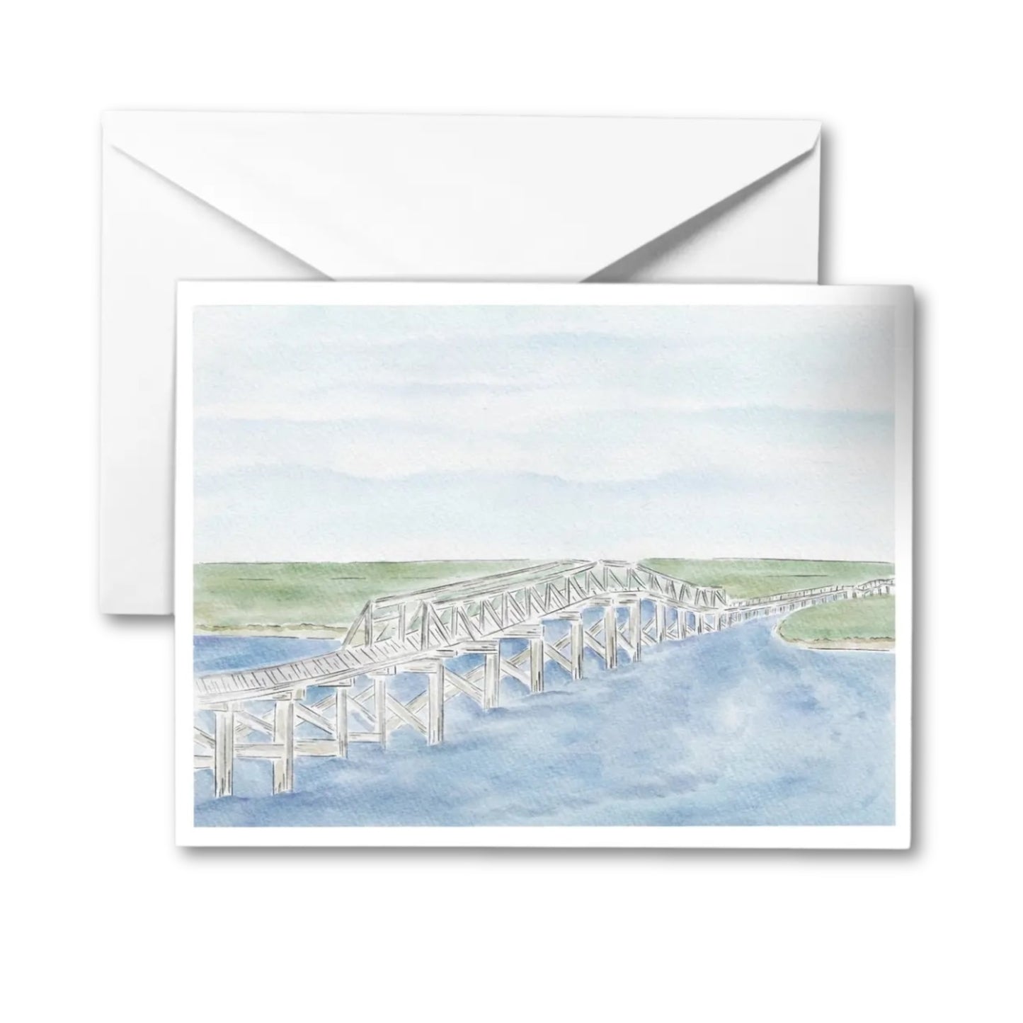 Sandwich Boardwalk Notecards S/8