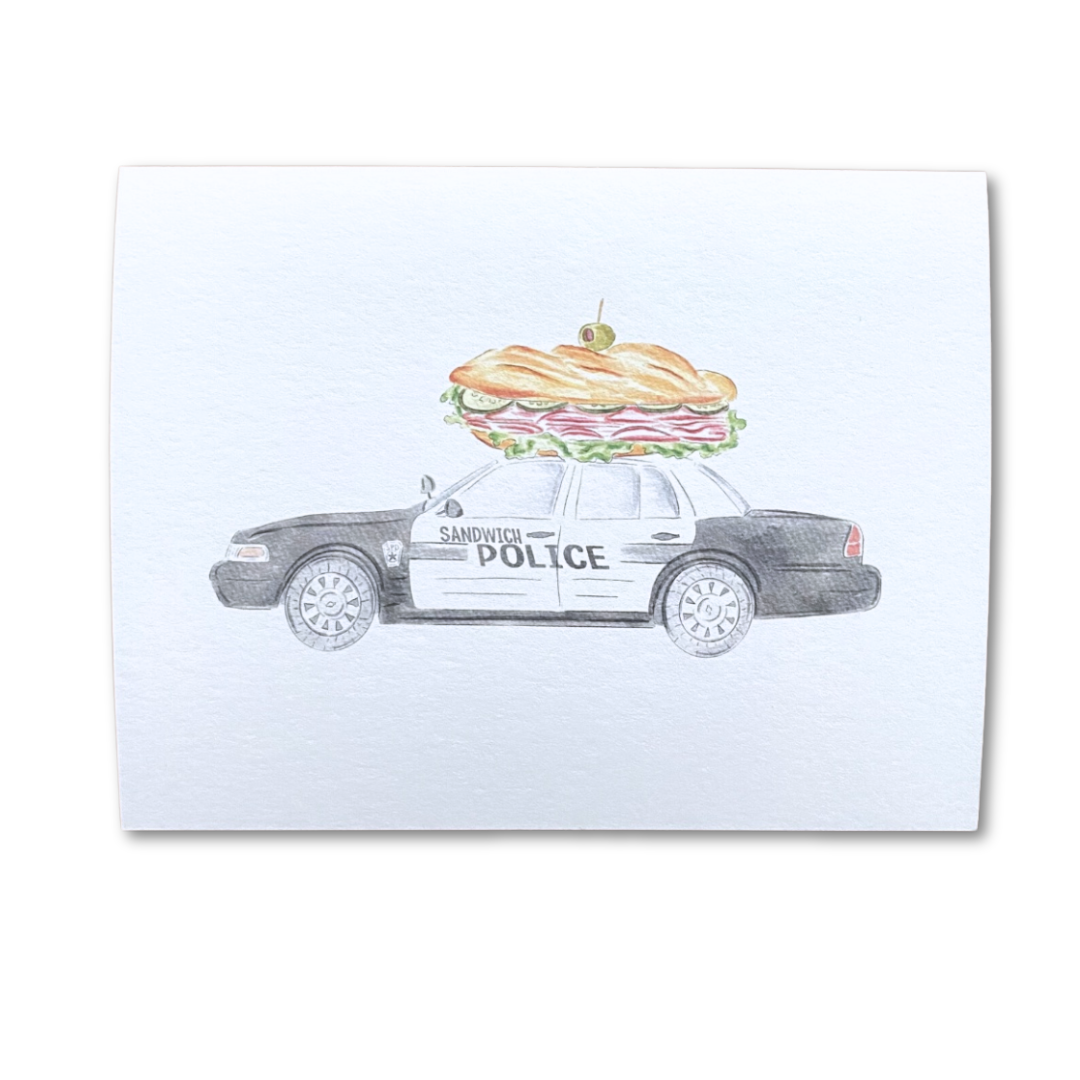 Sandwich Police Print