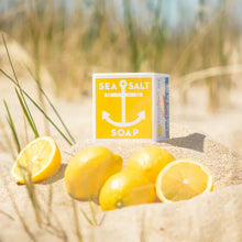 Load image into Gallery viewer, Sea Salt-Summer Lemon Soap (Limited Edition)
