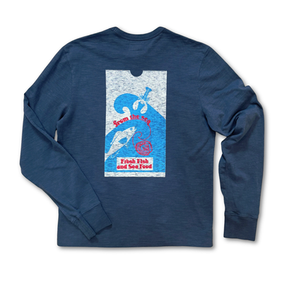 Shellfish Bag Long-Sleeve T-Shirt