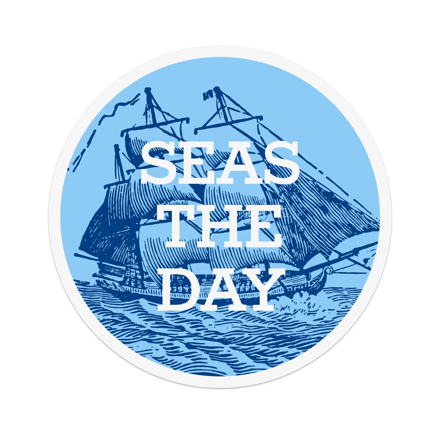 Seas the Day Magnet